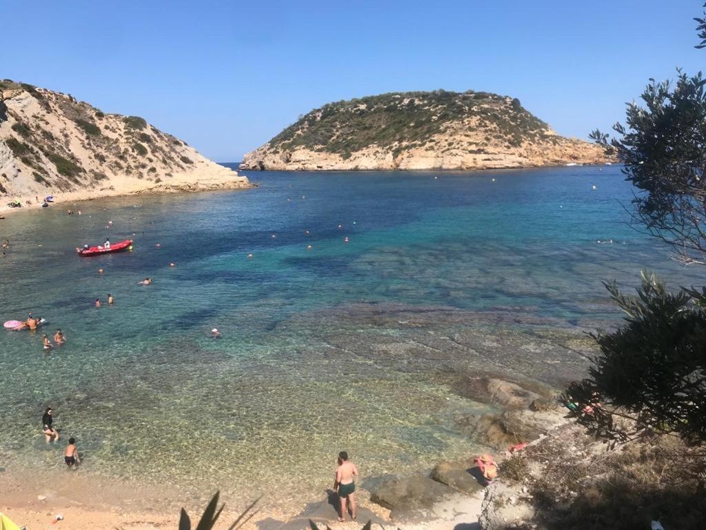 Acogedor Y Precioso Atico En Javea Primera Linea Playa Eksteriør billede