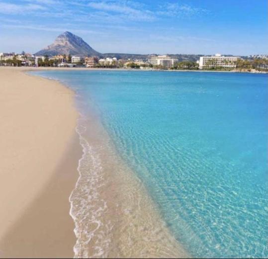 Acogedor Y Precioso Atico En Javea Primera Linea Playa Eksteriør billede