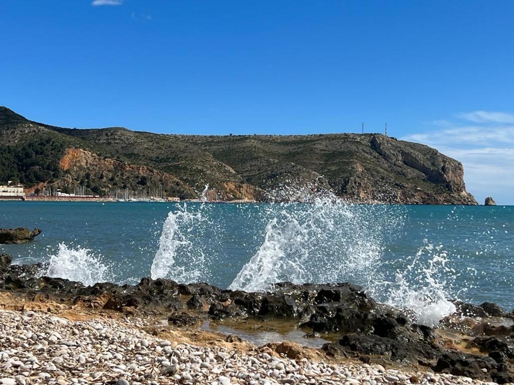 Acogedor Y Precioso Atico En Javea Primera Linea Playa Eksteriør billede