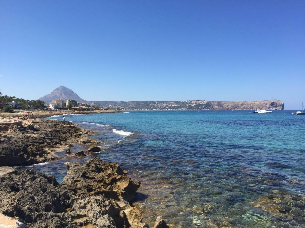 Acogedor Y Precioso Atico En Javea Primera Linea Playa Eksteriør billede